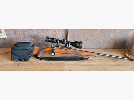 Repetidor M38 Suecia Mauser 6,5×55 SE – modificado para caza, visor y accesorios