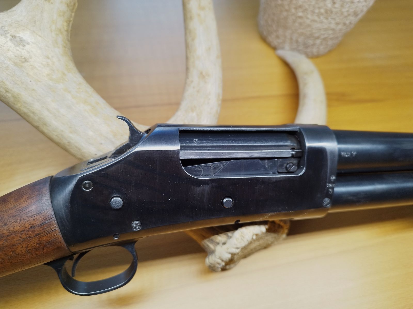 Repetierflinte Norinco 1897 12/70 ÜBERARBEITET Pumpgun Western 