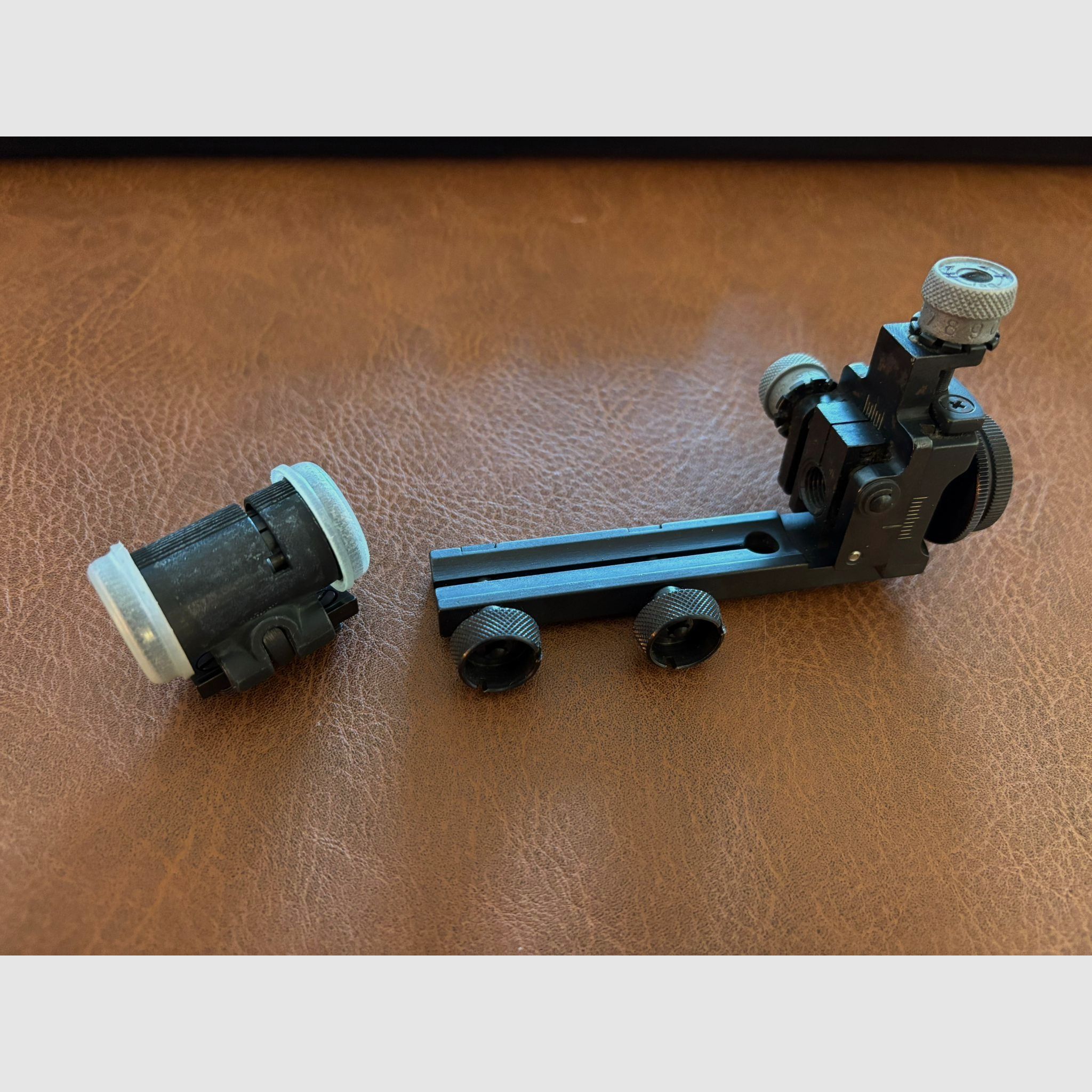 Anschütz Diopter Modell 6705 mit Korntunnel 6522