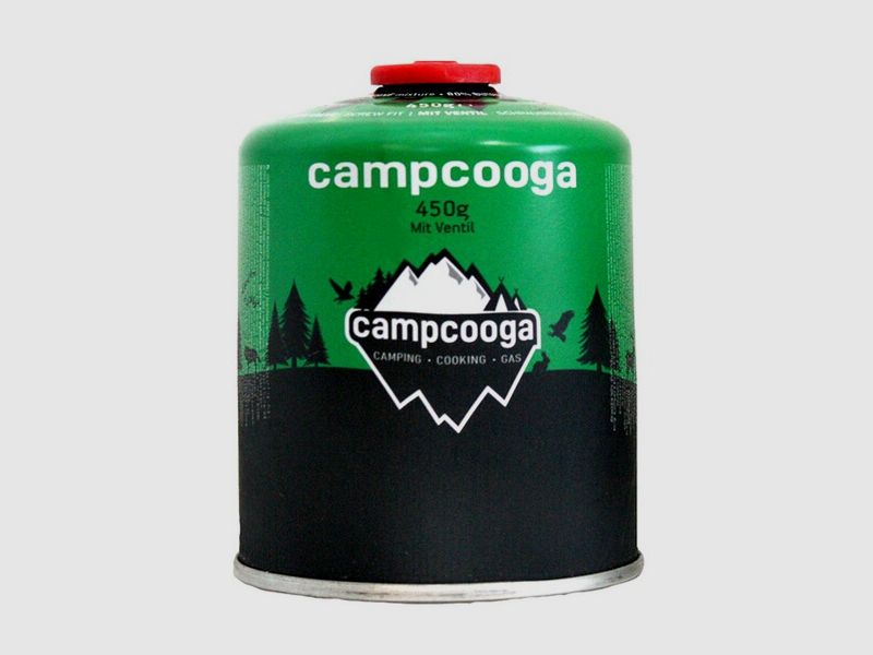 Butan Schraubkartuschen 450g mit 7/16 Zoll Schraubgewide f. Camping- & Gaskocher Brenner Flammer