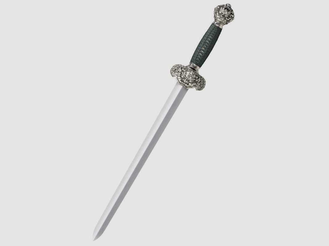 Cold Steel Jade Lion Dolch Damaststahl