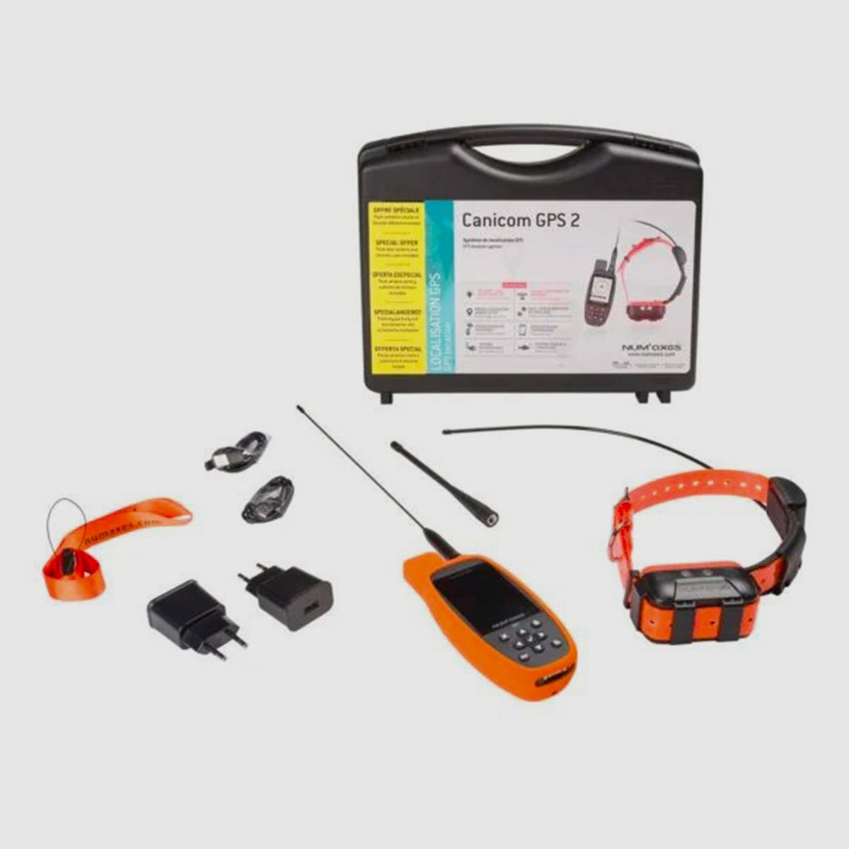NUM’AXES – GPS 2 – Handheld + Halsband + Hoes + Korte Antenne, afbeelding 2 van 2