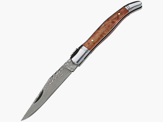 Herbertz Klappmesser Damast Quittenholz