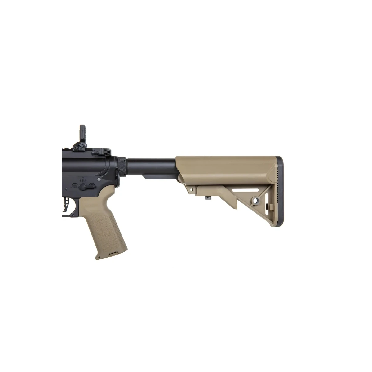 SA M4 Carbine M-LOK (SA-P20 PRIME™ Aster II ETU BLDC™) Softair Gewehr Frei ab 18 – Schwarz/Tan -F-