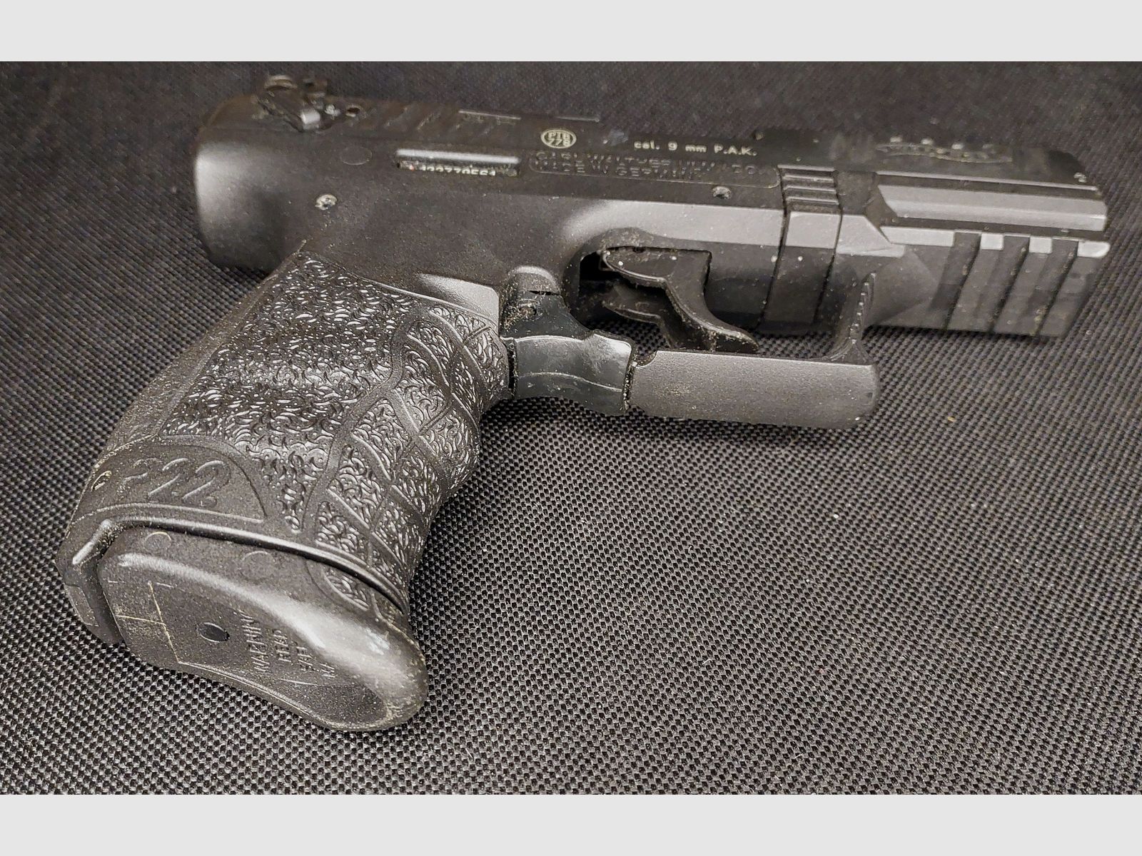 Walther P22Q Schreckschuss Pistole 9mm P.A.K. schwarz (PTB 778)