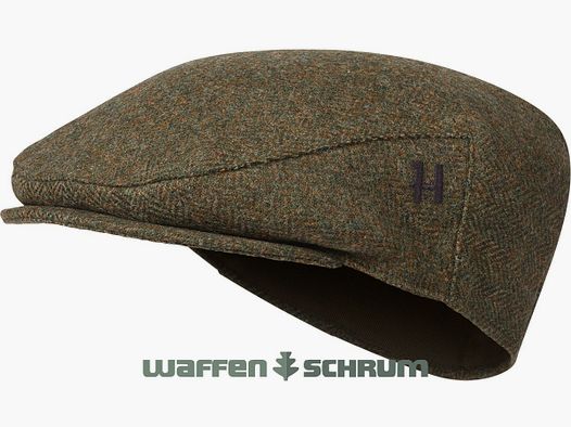 Härkila Schiebermütze Kenmore Forest Green/ Herringbone
