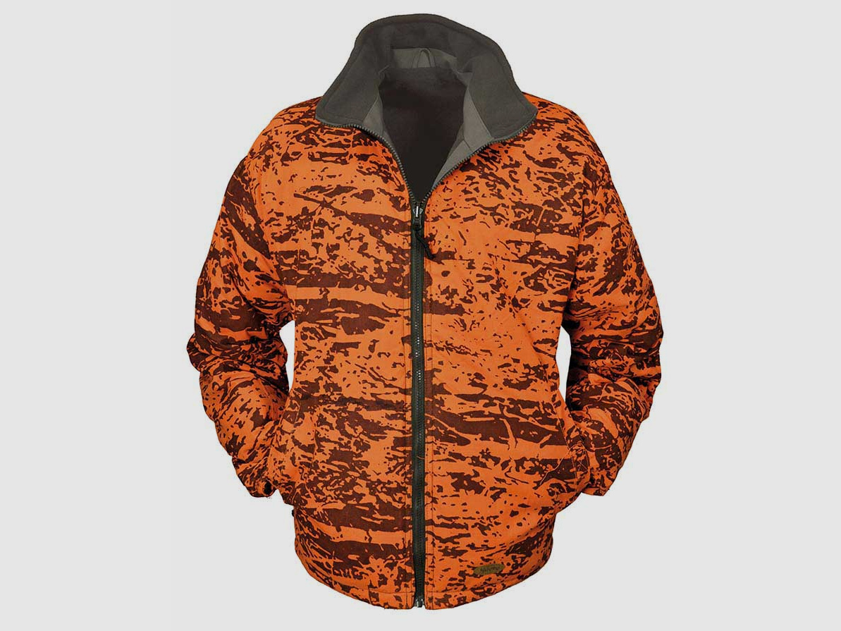 Hubertus Warn-Wendefleece Jacke