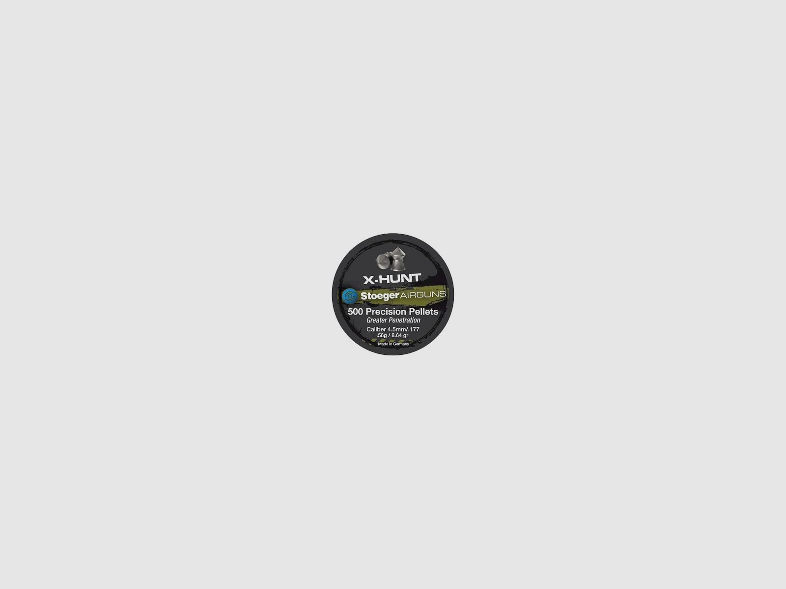 Pallini cal. 4,5 Stoeger X-Hunt 500 pz 0,56 g, immagine 1 di 2