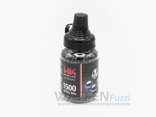 Heckler & Koch BB Pallini in Acciaio 4,5mm 1.500 pz.