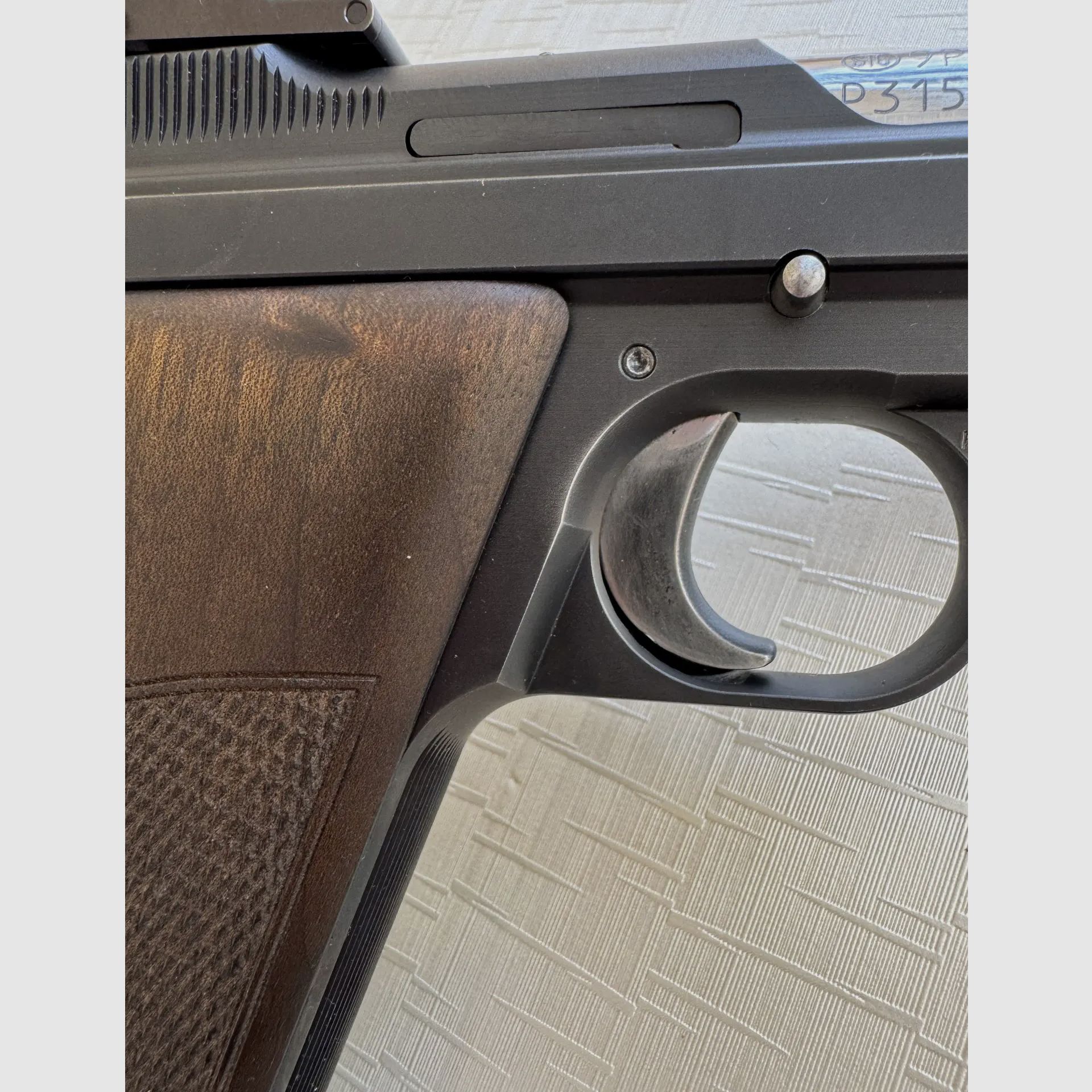 <SIG P210-5 Target pistol – 150 mm barrel | caliber 9 mm Luger>