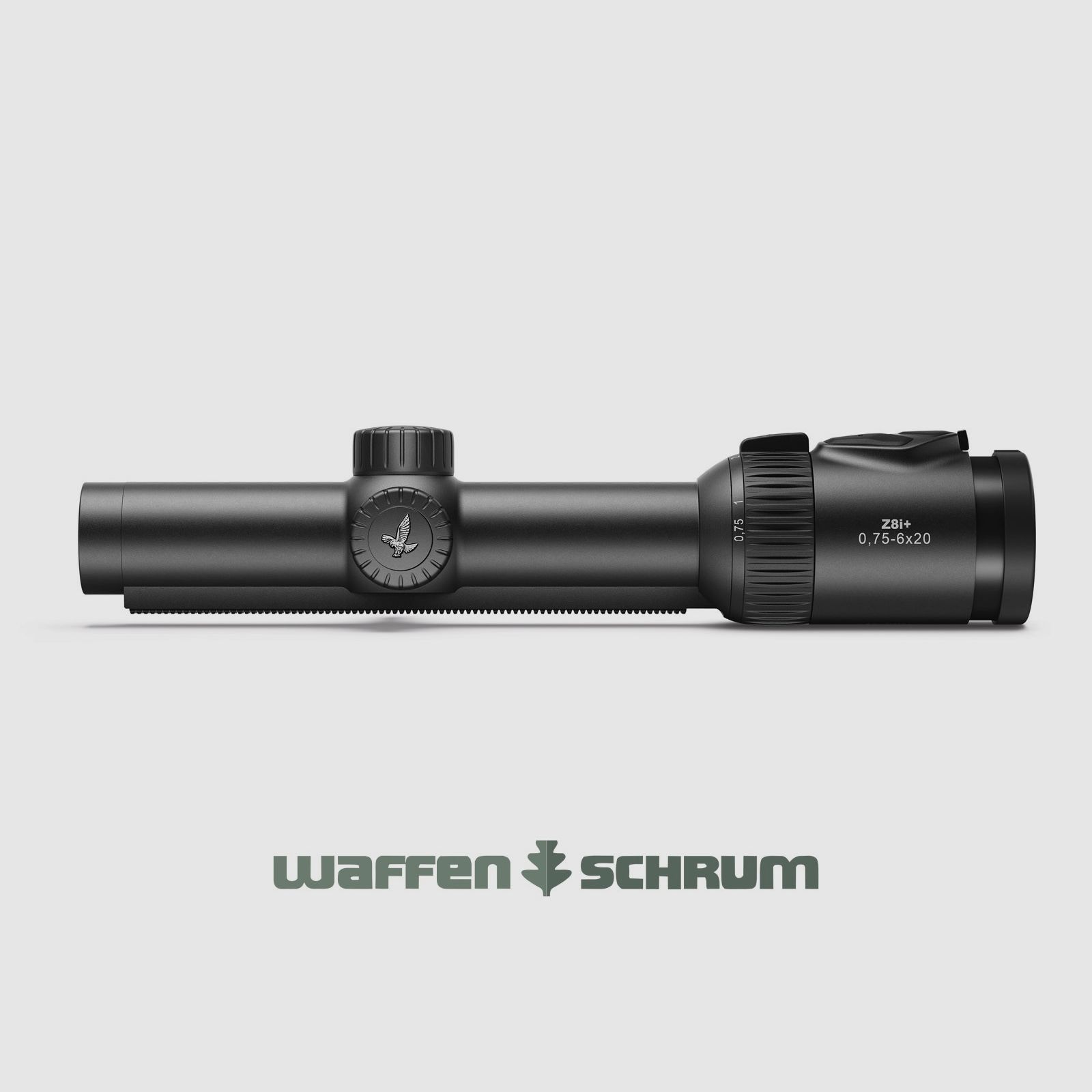 Swarovski Z8i+ - 0.75-6x20 SR with rail