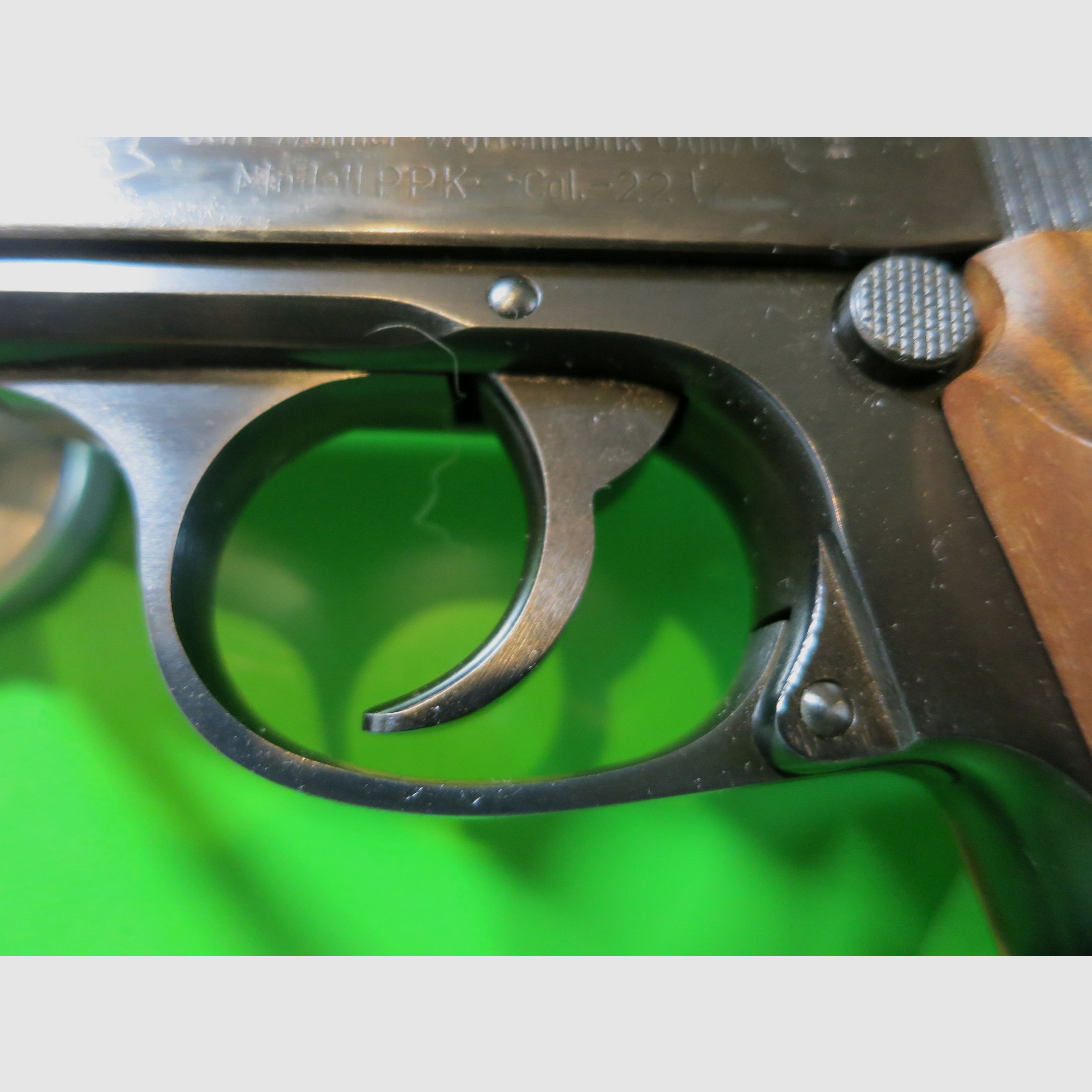 Halbautomatische Pistole, Walther PPK, Kal.  .22lr Übungspistole       #43-