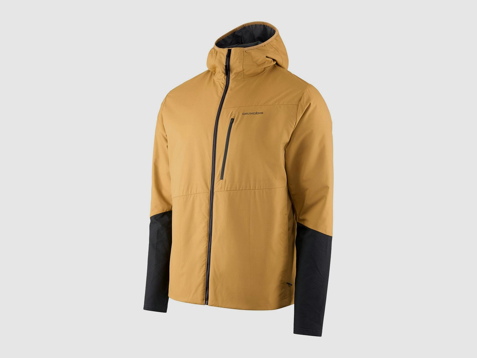 Grundens Turbulence Hybrid Hoodie Whiskey M