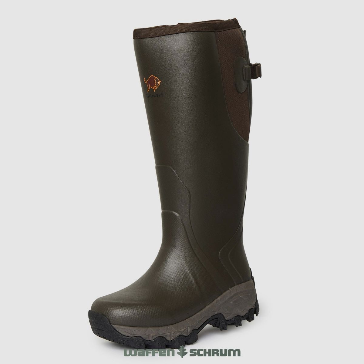 Gateway  Moor Country Lady 17'' 3mm side-zip Dark Brown