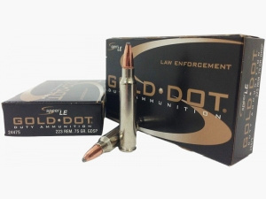 Speer Gold Dot .223 Rem. 75GR GDSP 20 Patronen