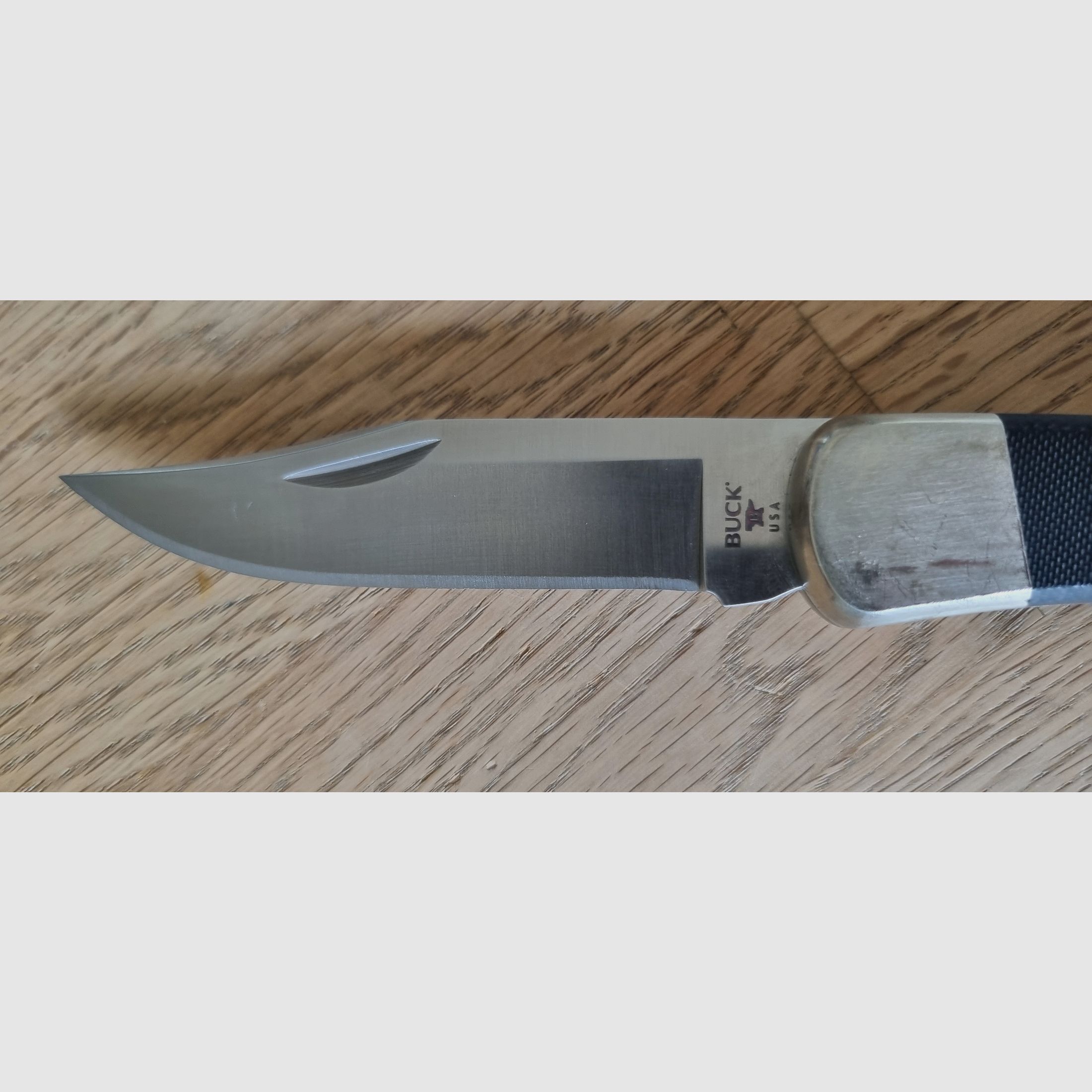 Buck 110 Hunter Pro neusilber silber