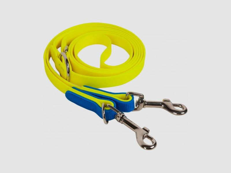 Führleine Signalgelb/Blau