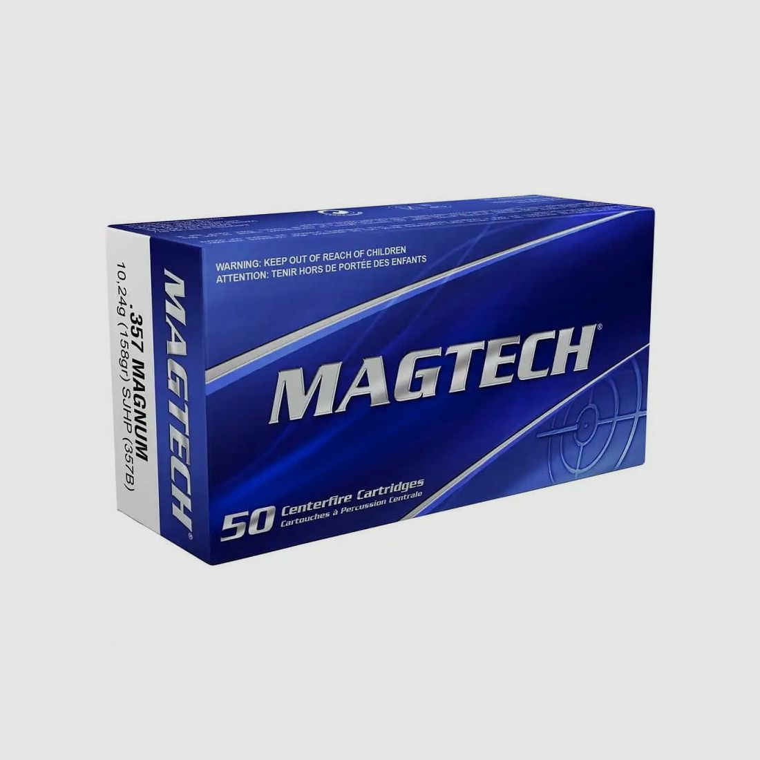 Magtech .357 Mag SJHP Teilmantel Hohlspitz 158 gr. 357B