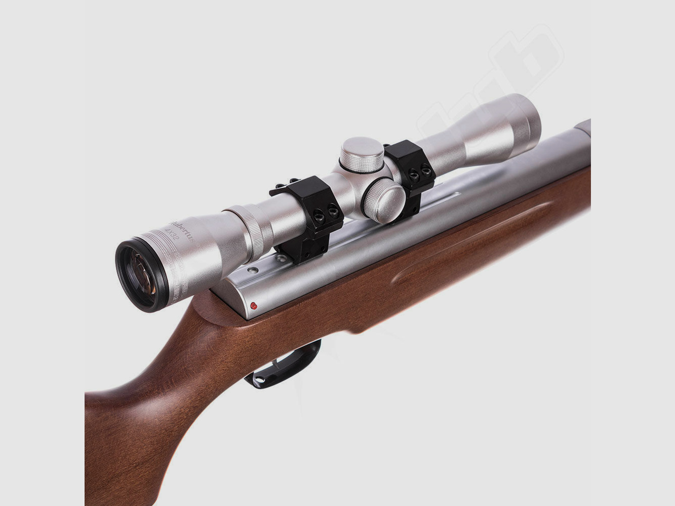 Weihrauch HW 35K Silverwood Luftgewehr Kal. 4,5mm Biathlon Set