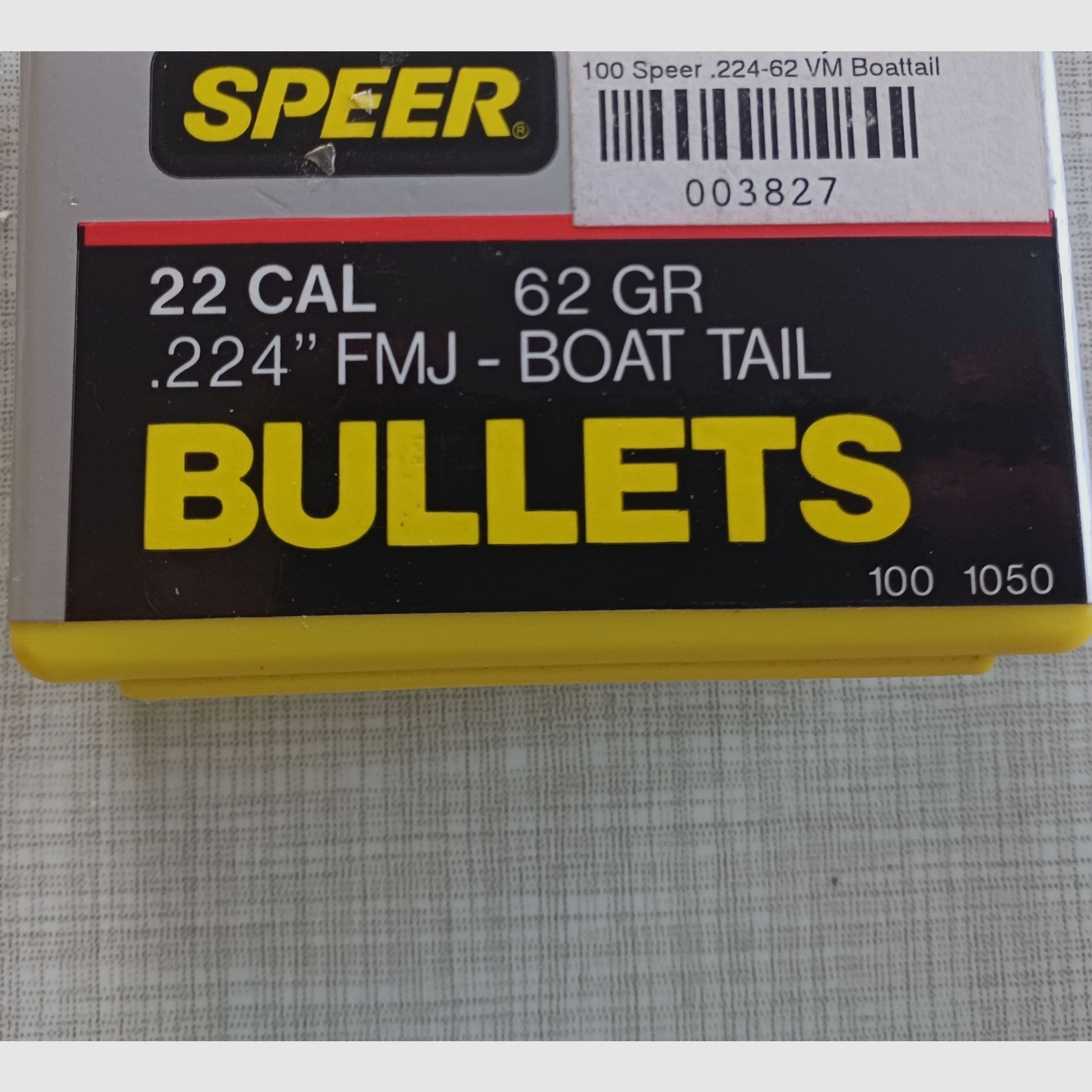 Geschosse .224 Vollmantel 80 Stück