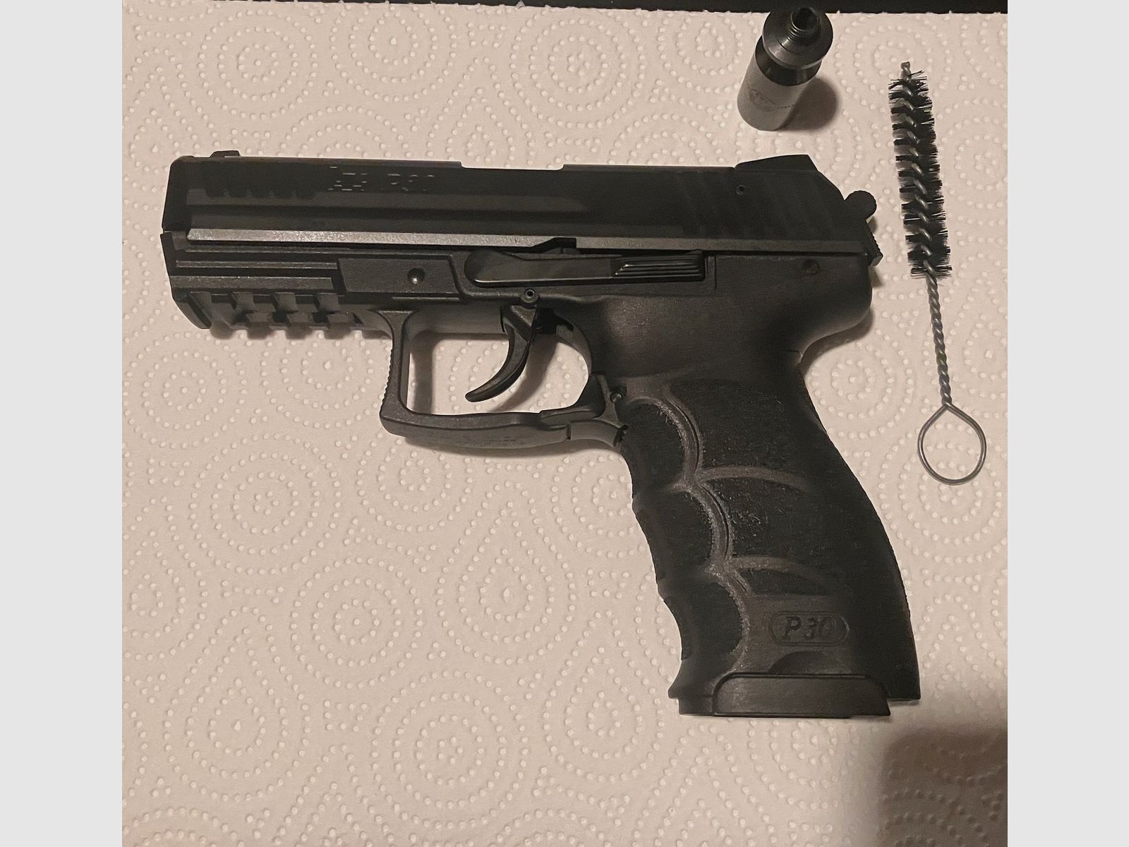 HK P30 blank firing pistol