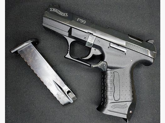 Walther P99 blank firing pistol 9mm P.A.K. (PTB 762) P 99