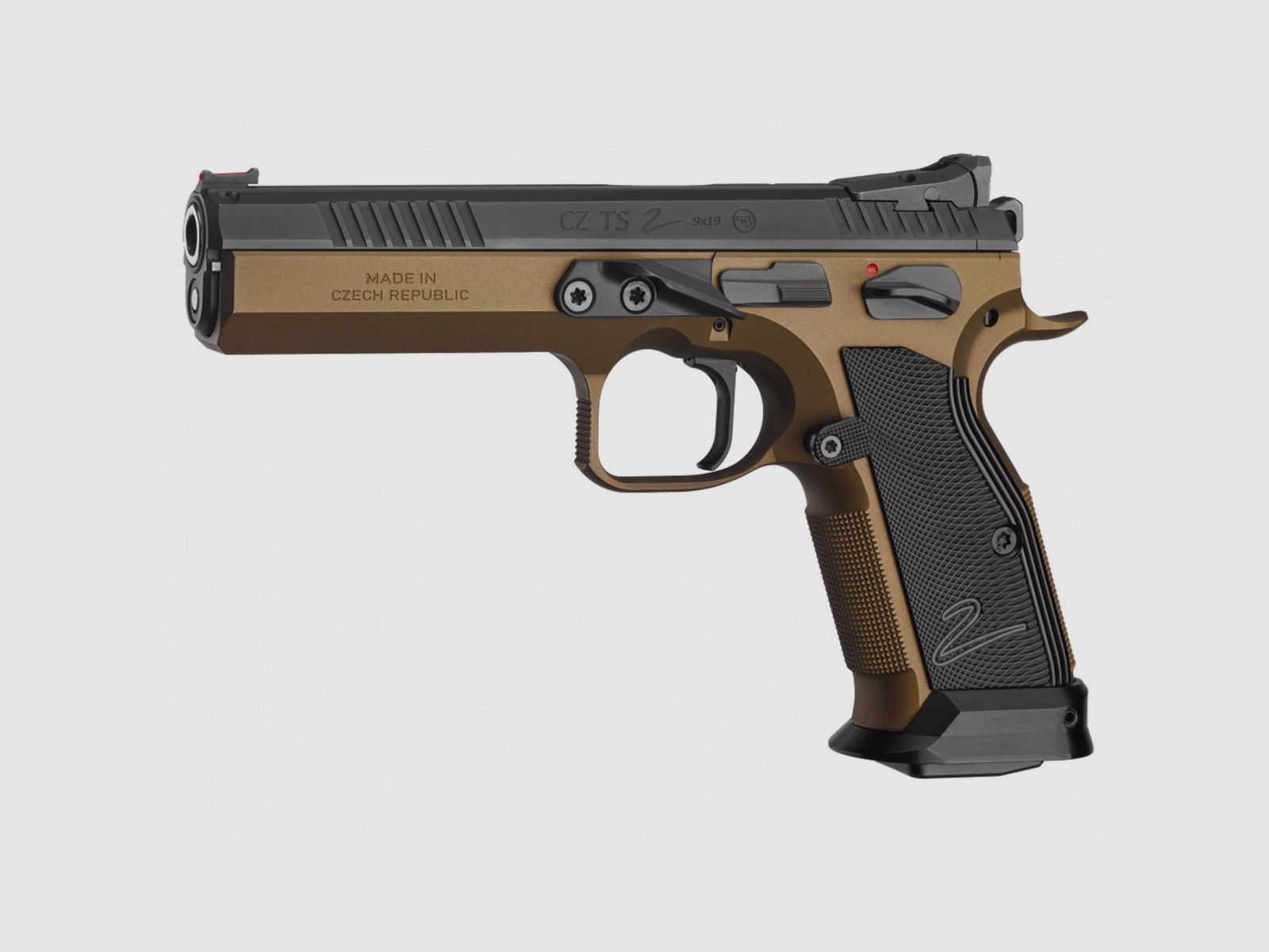 Pistola CZ TS 2 Deep Bronze 9mm Luger