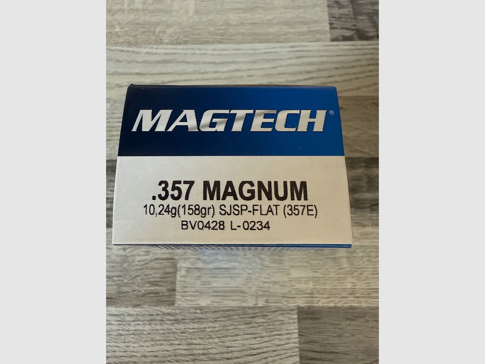 Mactech .357mag 158gr. SJSP-Flat