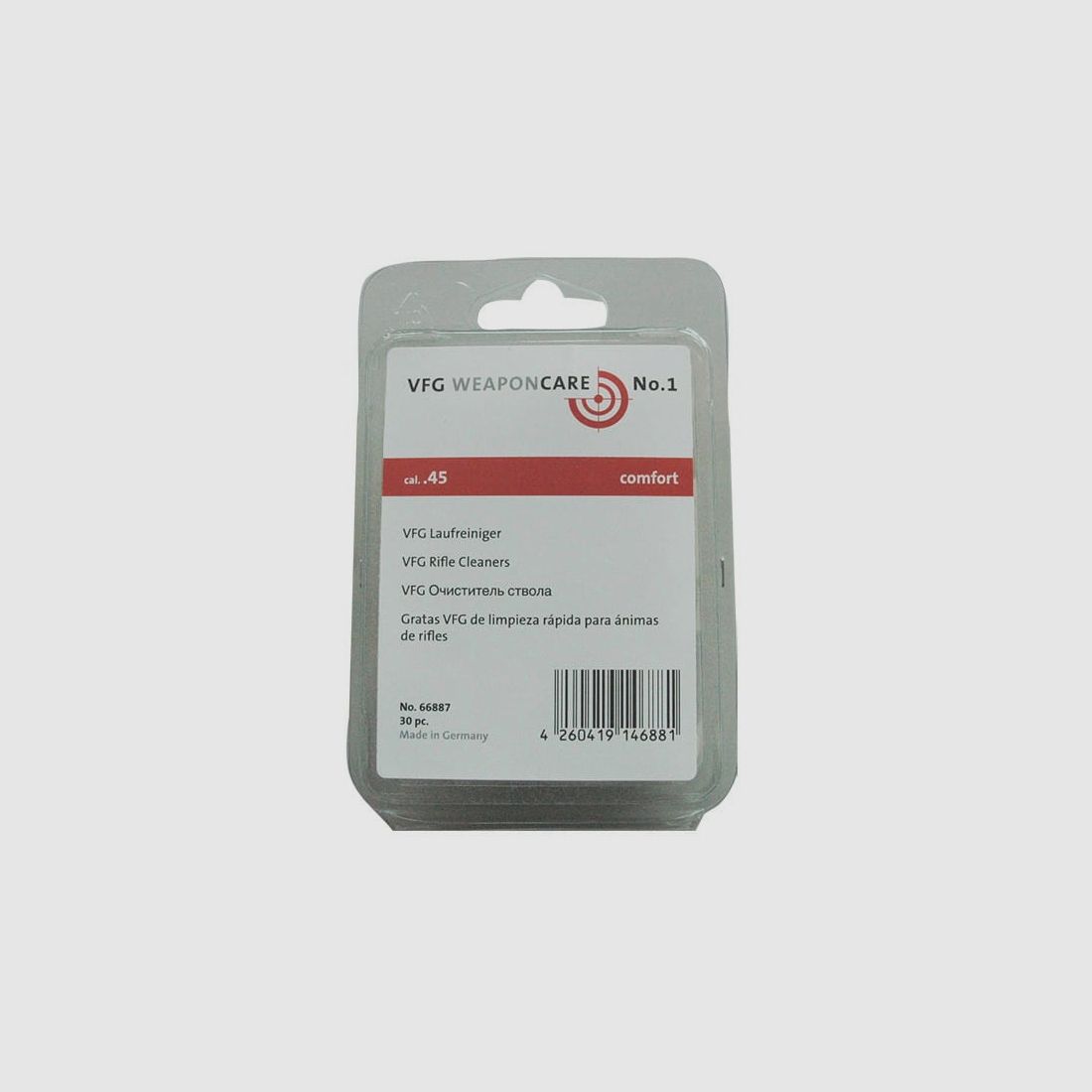 VFG running cleaner at 30 pieces