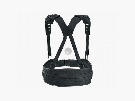 Defcon 5 Shadow Tragegeschirr S/M Laser Cut Molle 900D Polyester schwarz