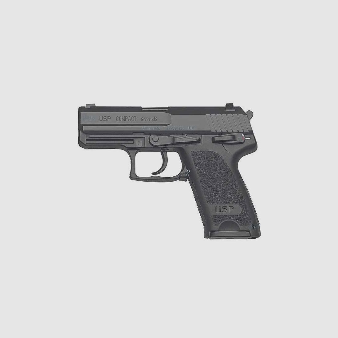 Pist. H+K USP Compact 13-Sch., 9mm Luger