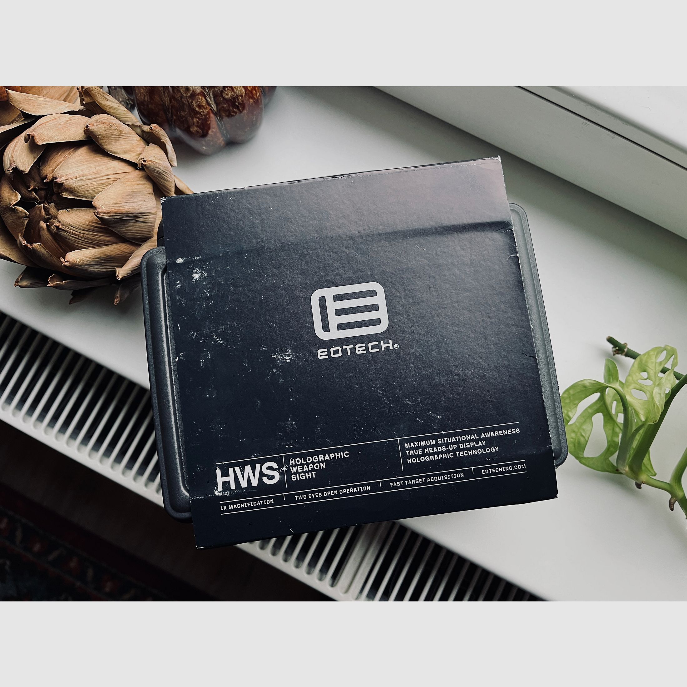 Eotech EXPS2 Holo Visier mit QD Verschluss nach militärischem Standard im Top Zustand (EXPS 2 Red Dot Rotpunktvisier IPSC)