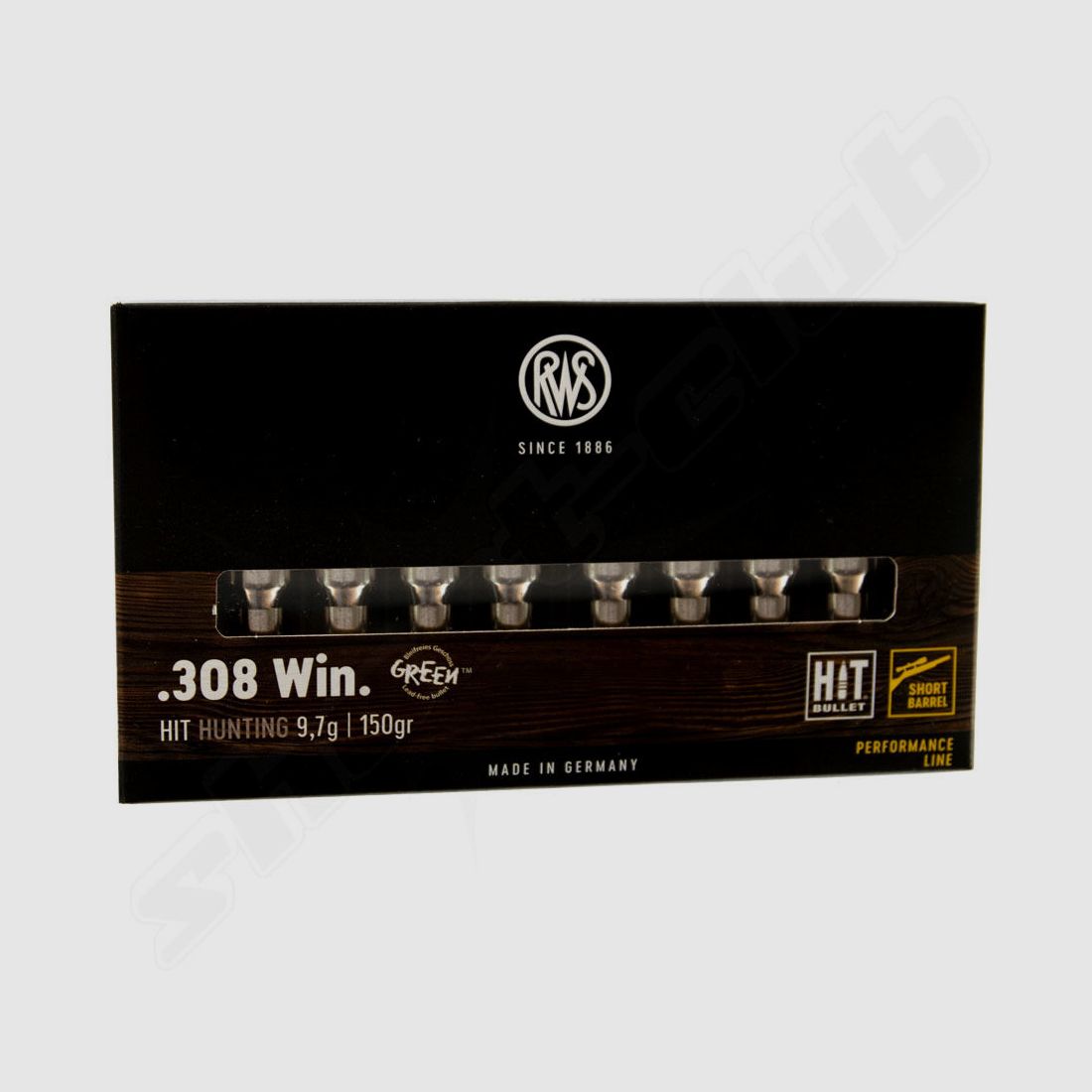 RWS HIT Short Rifle 150grs 20St .308Win, Bild 1 von 2