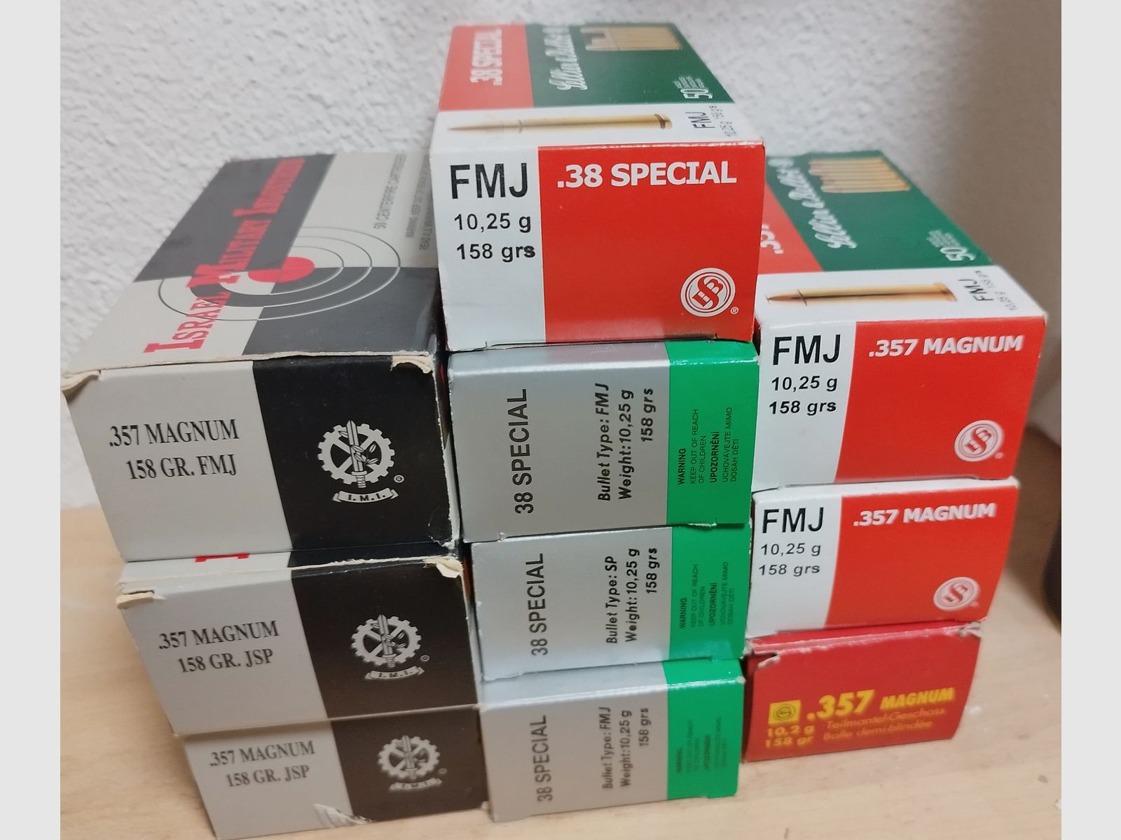 22 Long, 9mm, 38, 45 ASP, 357 Magnum und 12/76, Bild 1 von 6