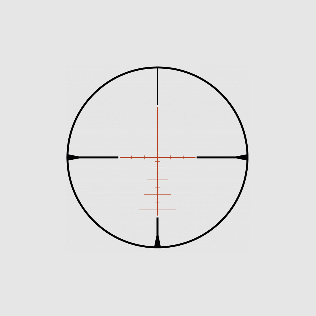 Konus Konuspro F-30 4-16x52 mit Libelle, inkl. Flip-Up Kappen, spezielles 550 Ballistikabsehen