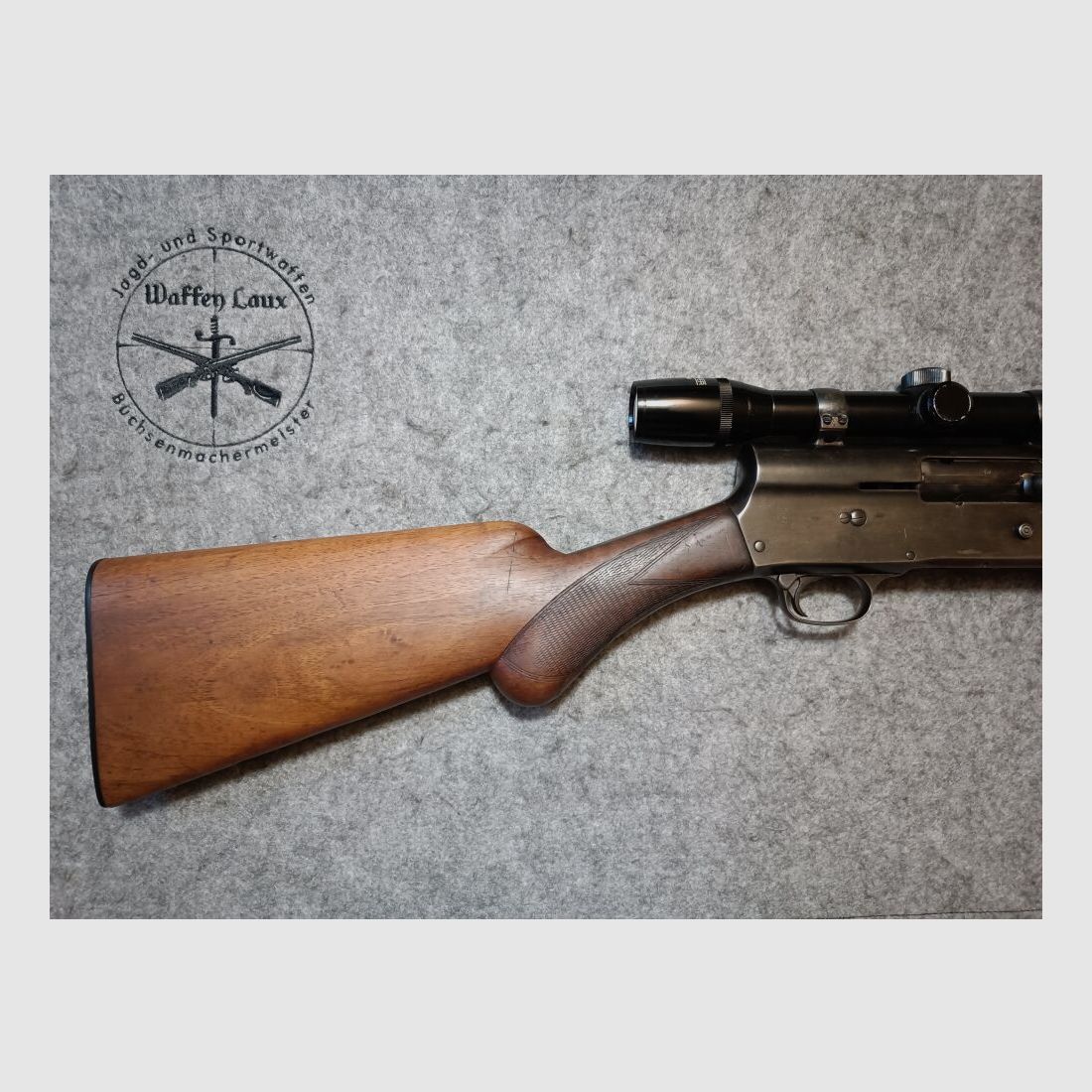 FN Herstal Browning Auto 5 avec lunette Waldläufer 4x20 chasse