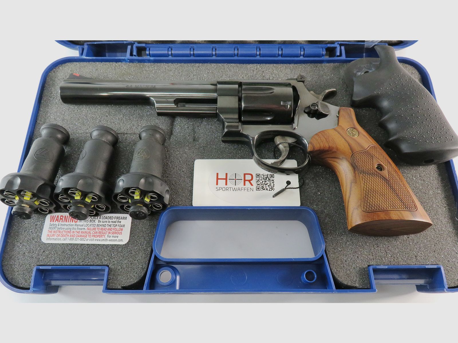Smith & Wesson Model 29-10 | .44 Mag | 6,5 pollici | Come nuovo | Accessori