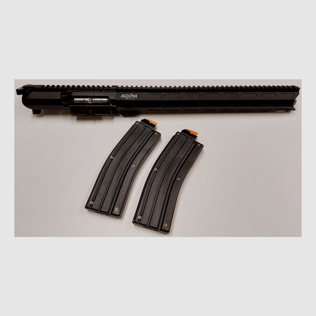 Schwaben Arms GmbH sistema di cambio SAR M15-22 MATCH in calibro .22L.R. adatto per AR15 con filettatura della canna 1/2-28 UNEF