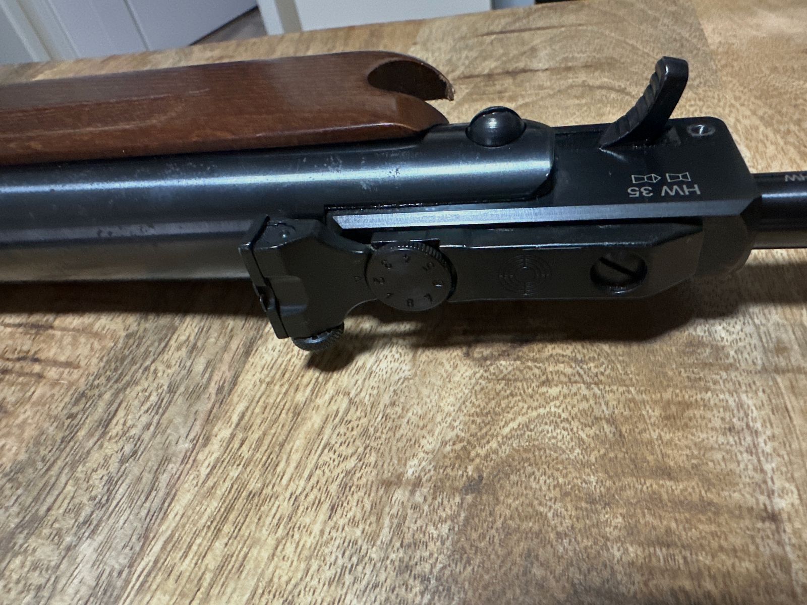 Weihrauch Luftgewehr HW 35 cal. 5,5 mm .22 mit F Kennzeichen 