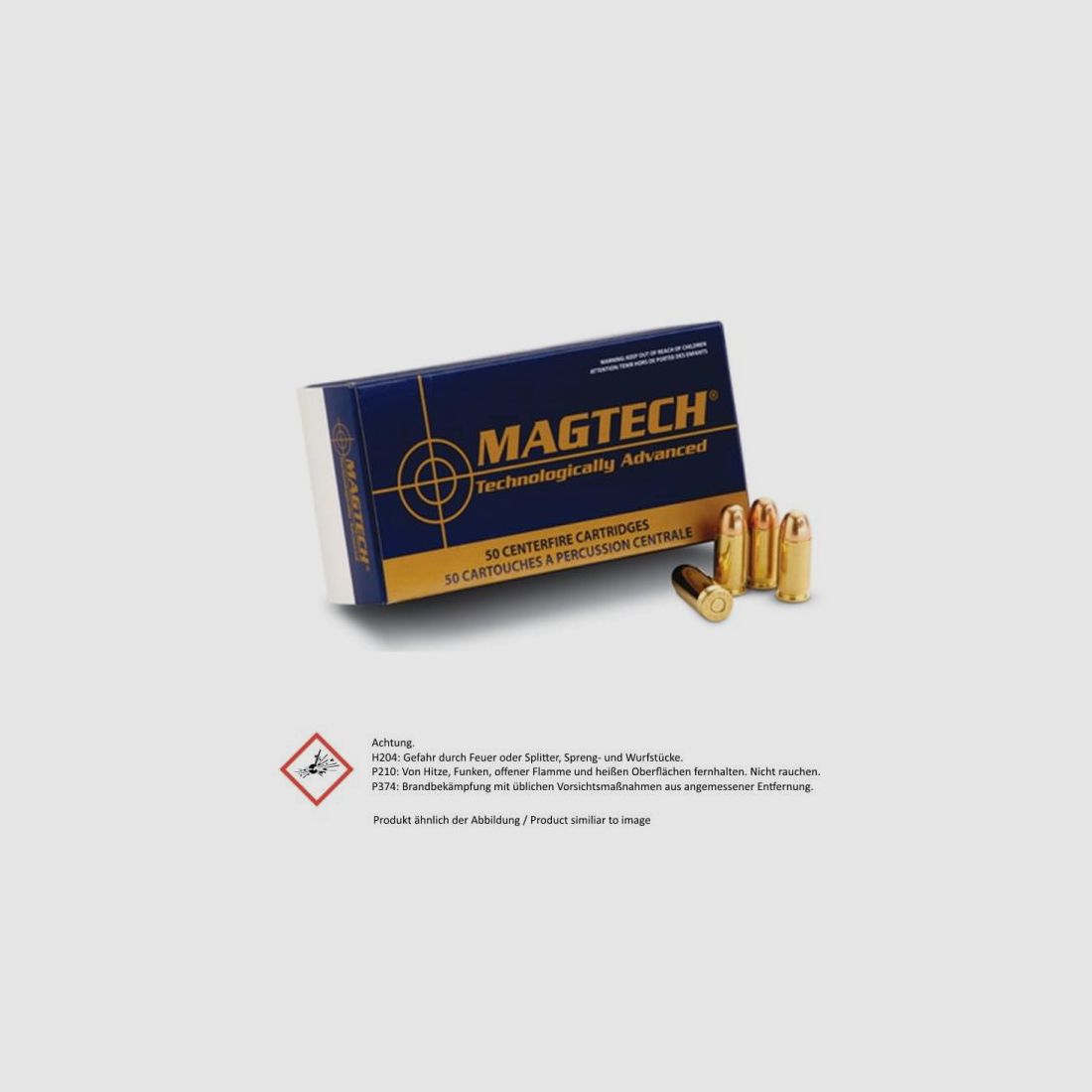 MAGTECH Pistolenmunition .32S&W LWC 98grs 50 Stk  #32SWLB