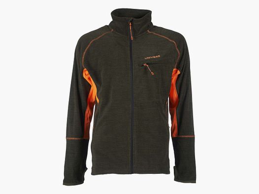 UNIVERS FLEECE CHAMONIX GREEN/ORANGE