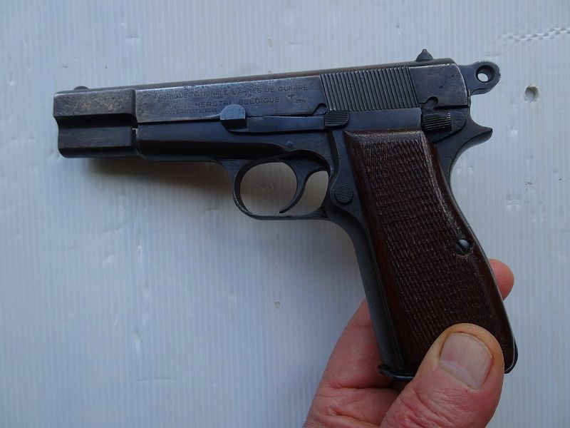 Pistole FN Highpower , Kal. 9 mm Luger WaA140 abgenommen