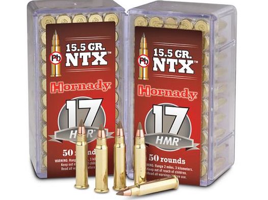 HORNADY KK-Munition .17HMR NTX Varmint Express 50 Stk  1,1g/15grs  bleifrei