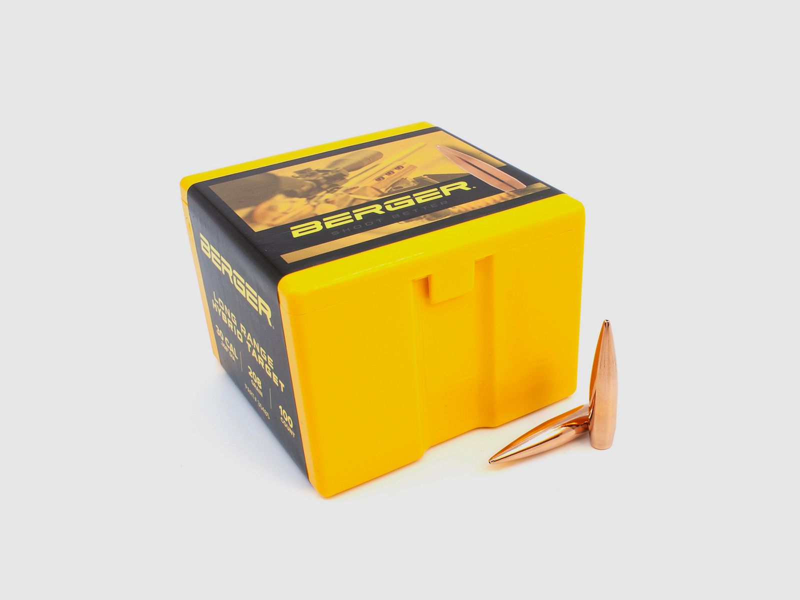 Berger Geschoss .30 LR Hybrid Target 208GR 250 Stück