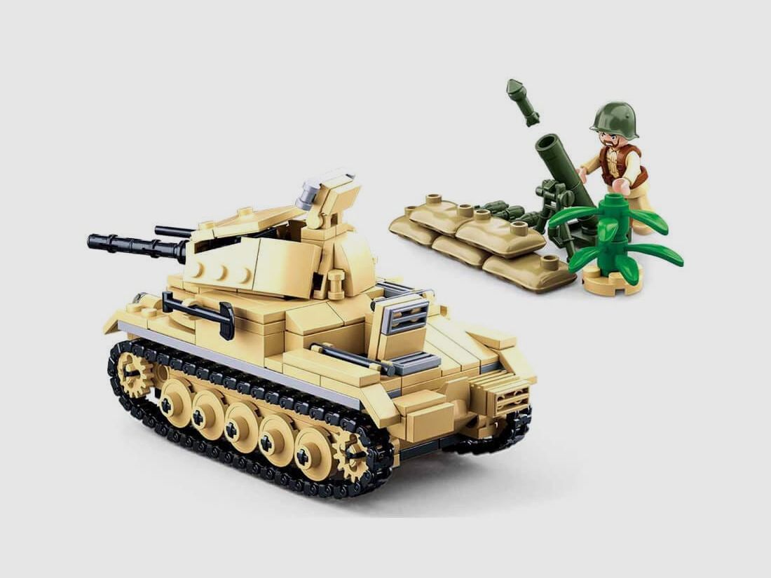Sluban WWII - deutscher leichter Panzer