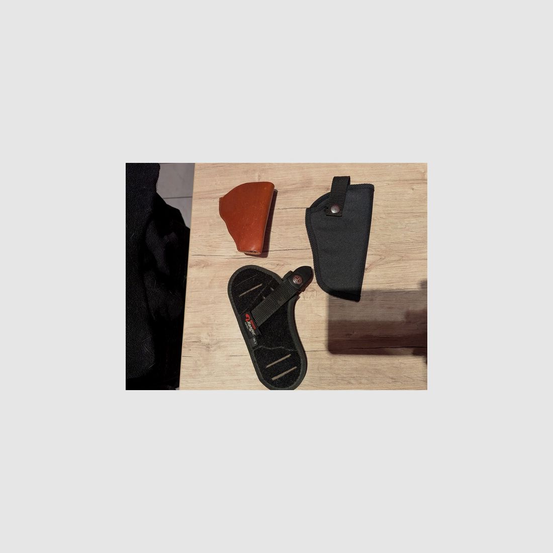 Verschiedene Holster