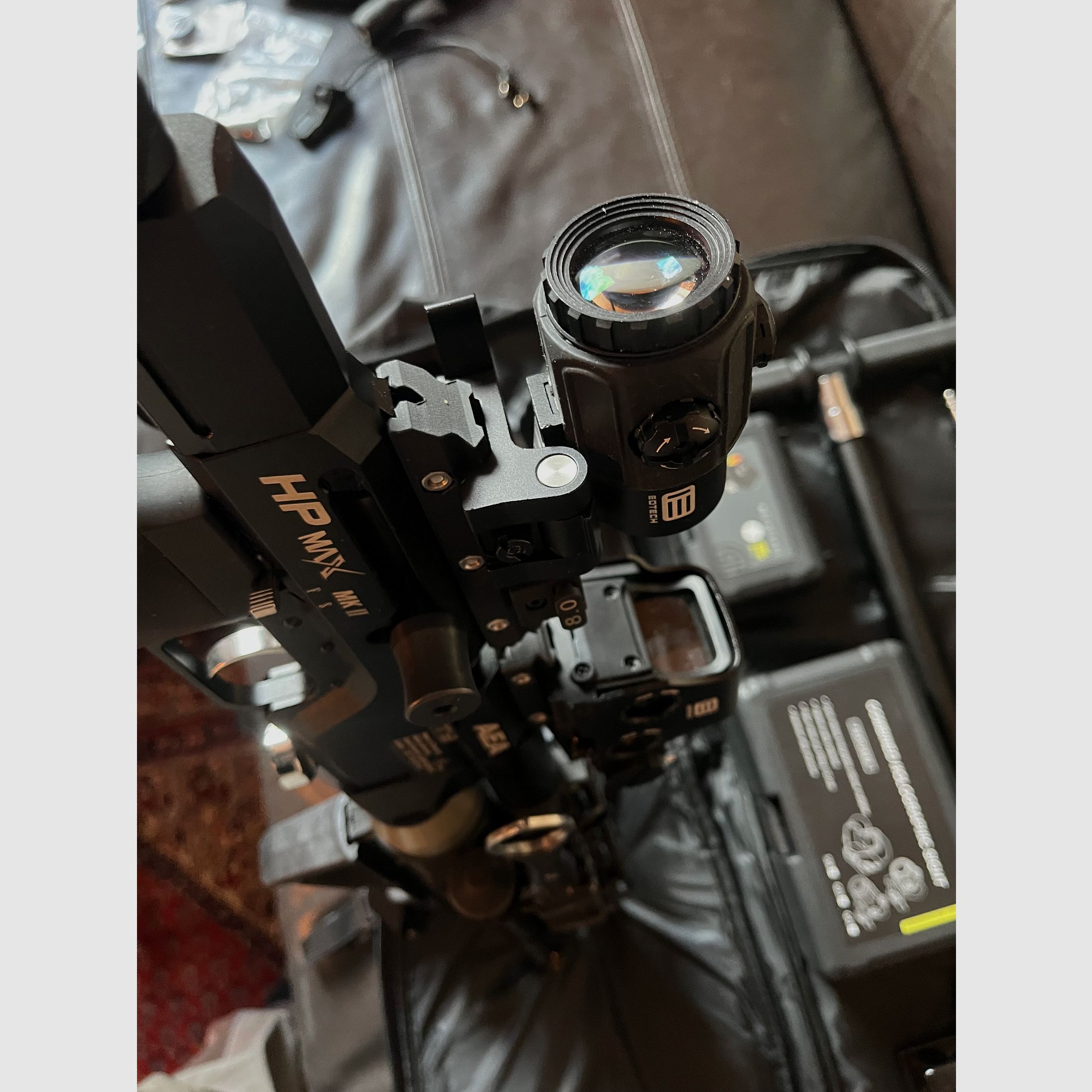 Hp Max MK2 Taktical Demo Auto kal 32/9mm veel accessoires