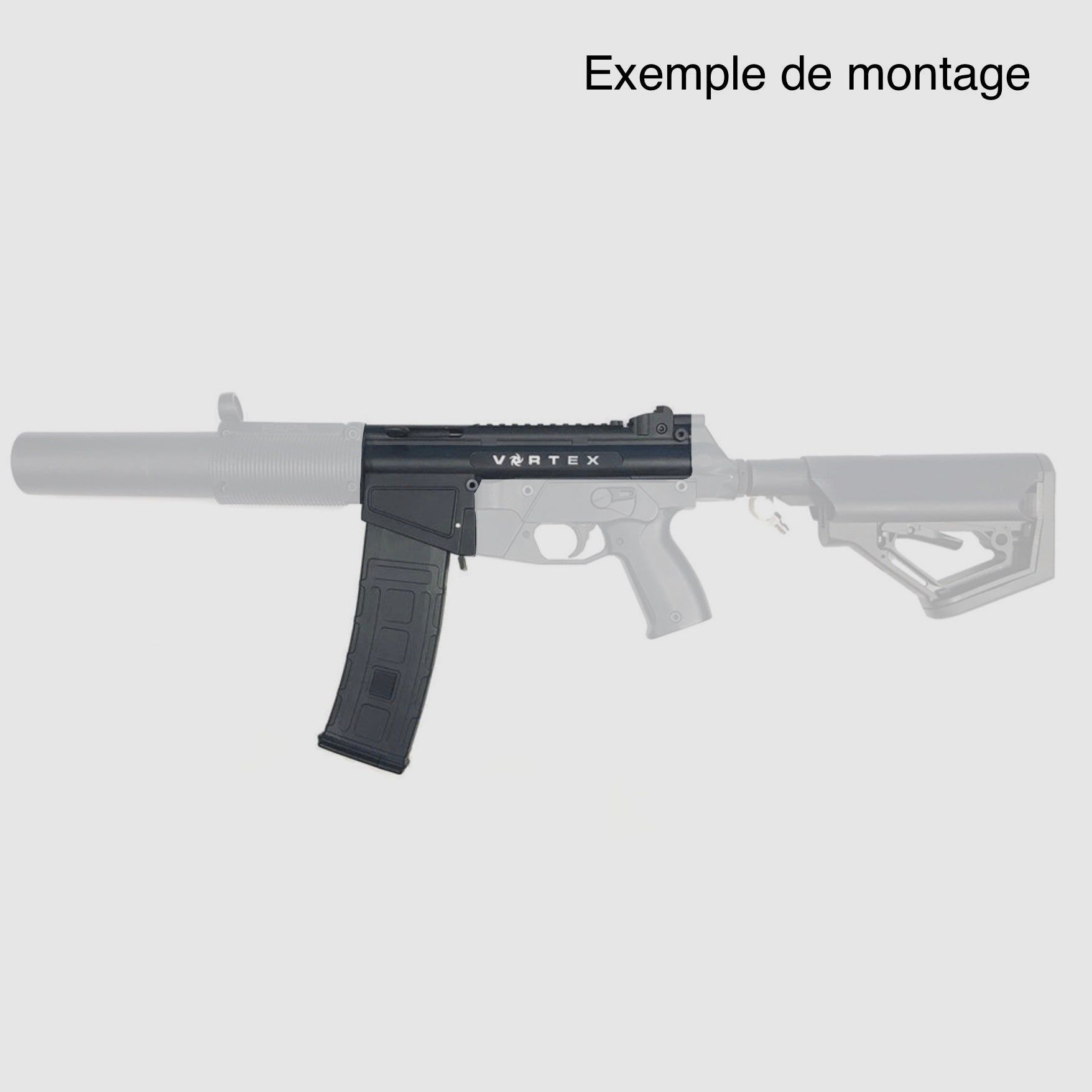 Conversiekit Tippmann A5 -> Tacamo Vortex MAGFED (inclusief 5 magazijnen), afbeelding 2 van 3