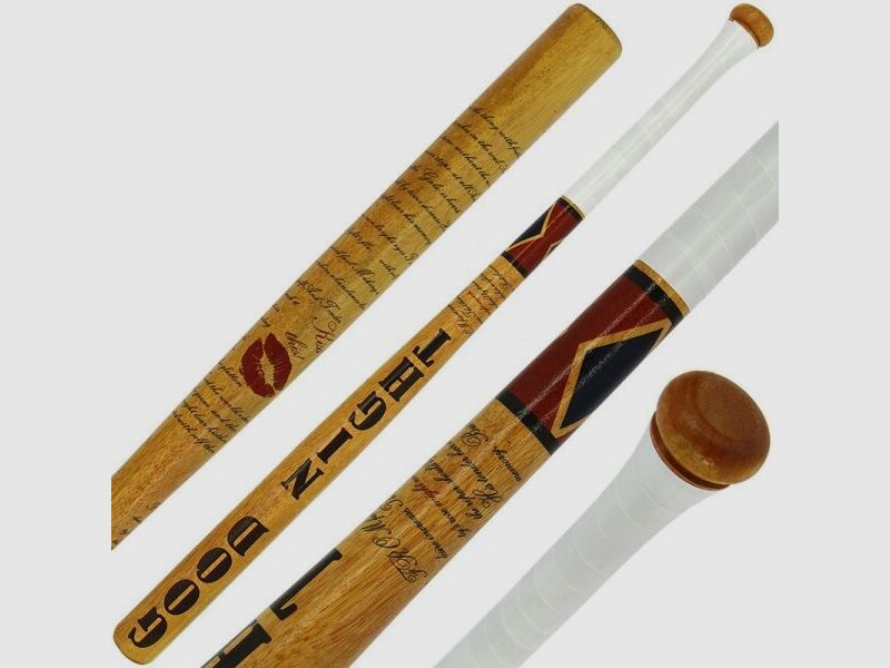 Harley `s Baseball Schläger Good Night toll verziert