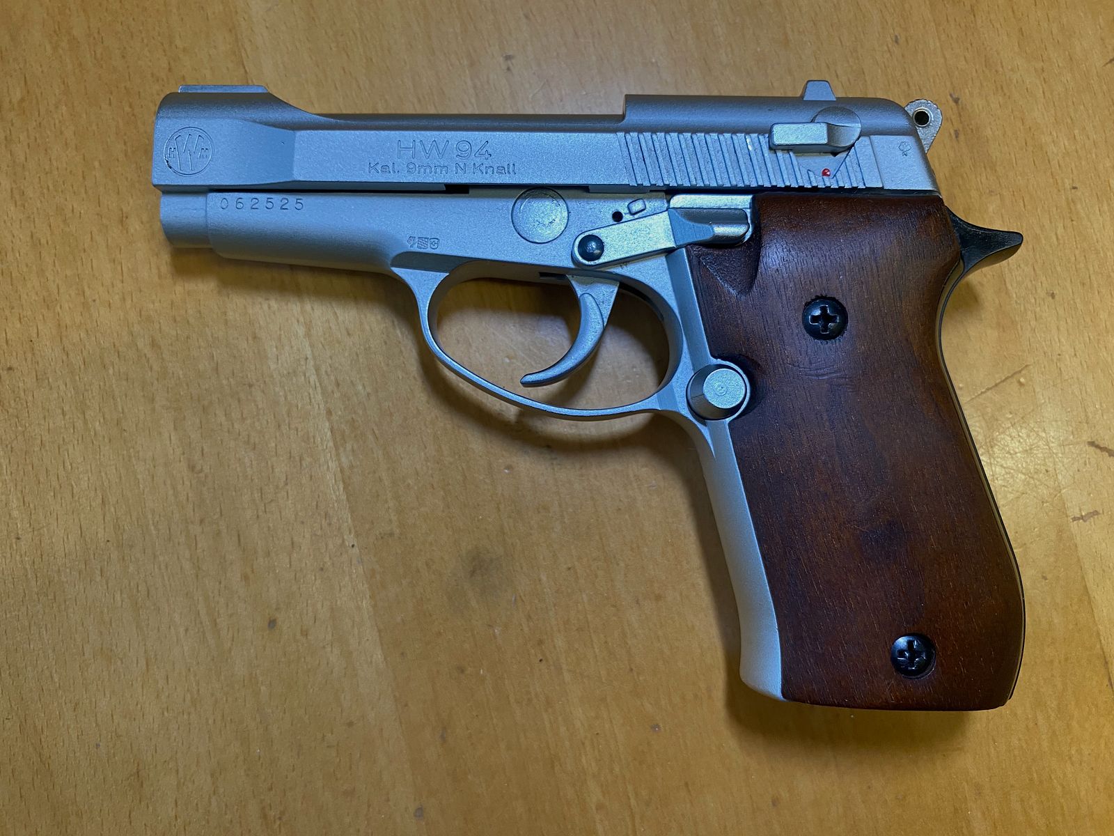 WEIHRAUCH HW94 Edelstahl-Look, Holz PTB 634